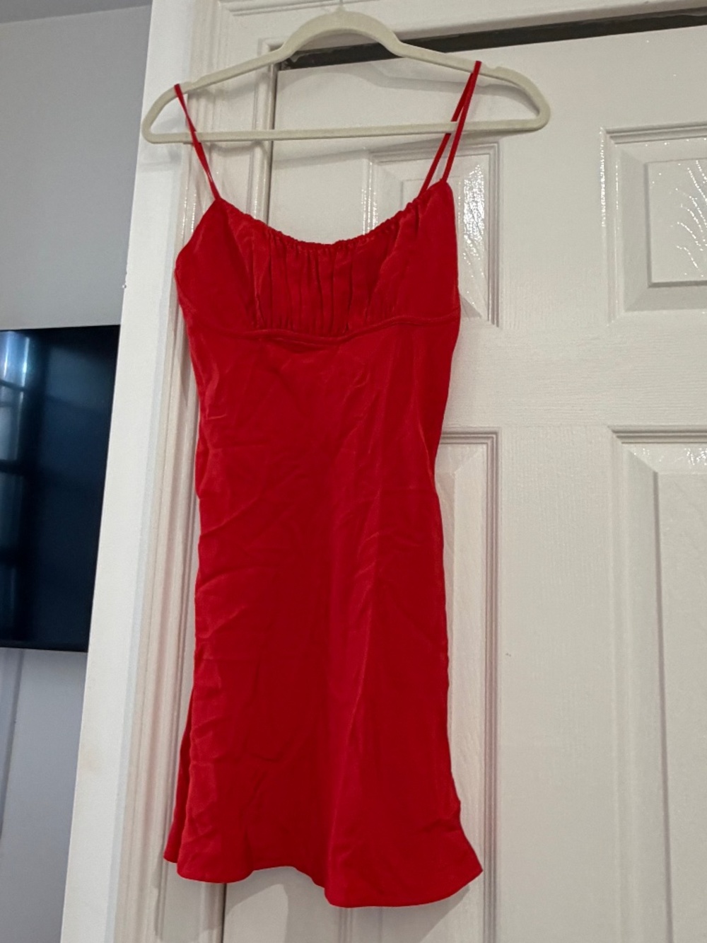 realisation par red mini dress